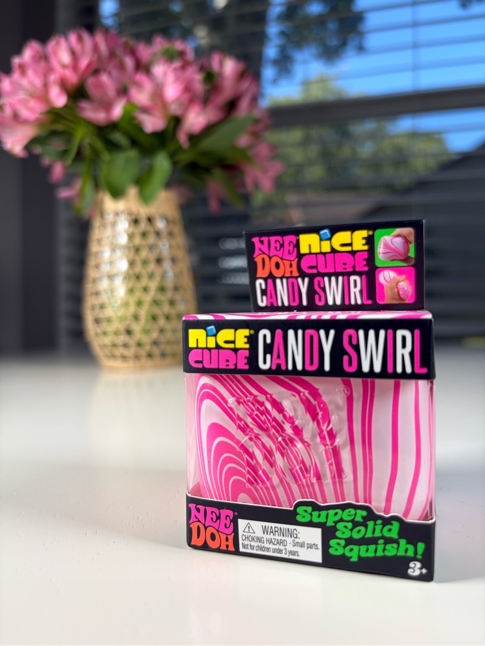 Candy Swirl NeeDoh Nice Cube